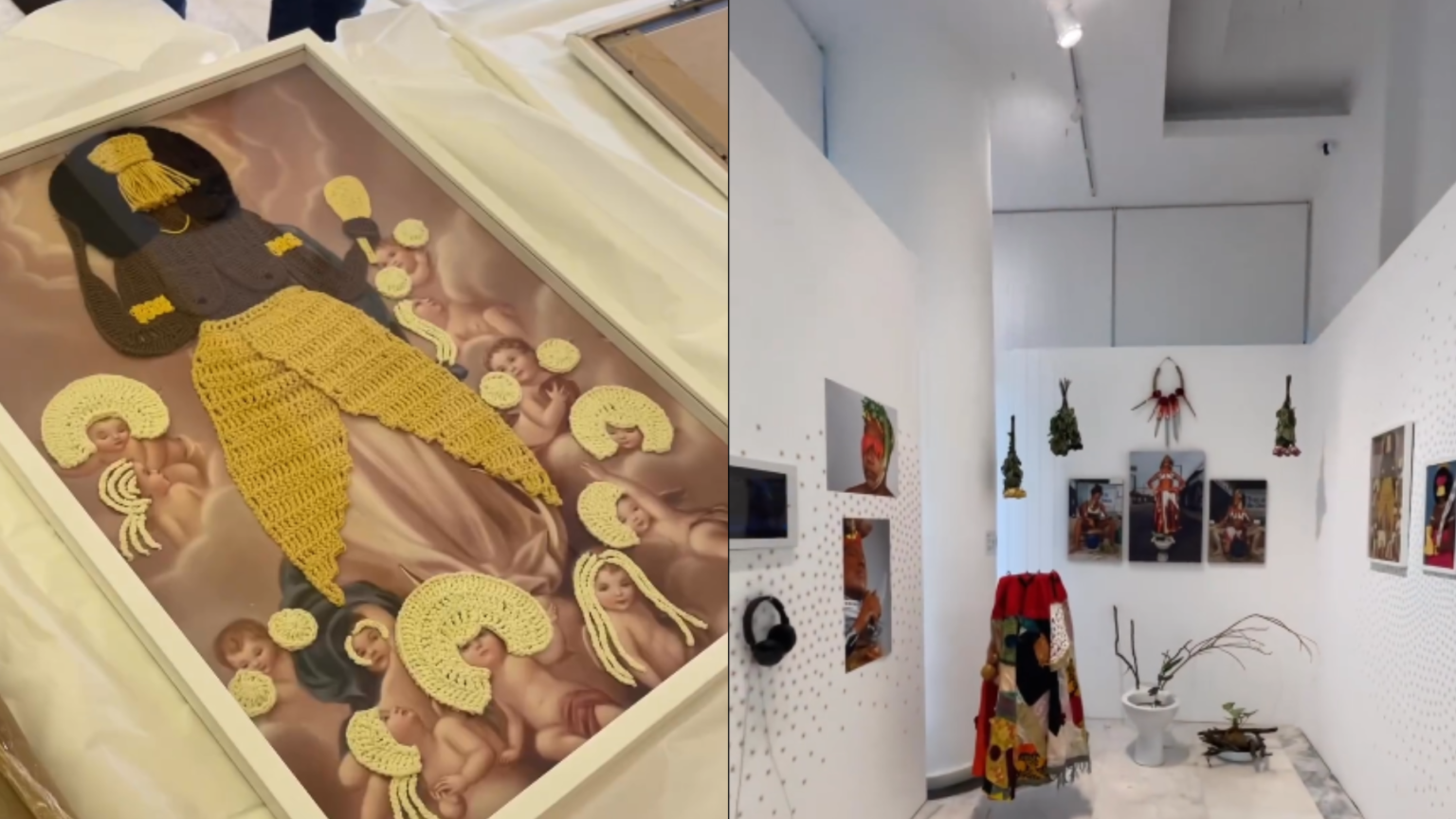 Xirê das Yabás a fertilidade do mundo exposição no Museu da