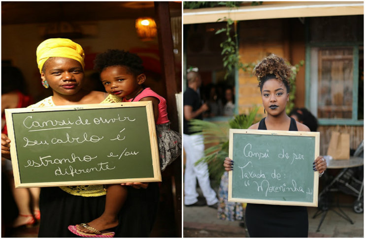 Projeto “Cansei”, alerta sobre os clichês racistas ouvido por mulheres negras