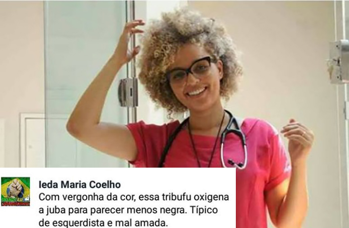 “Existe peleumonia”:  Após criticar colega, médica negra sofre ataques racistas pelo FB