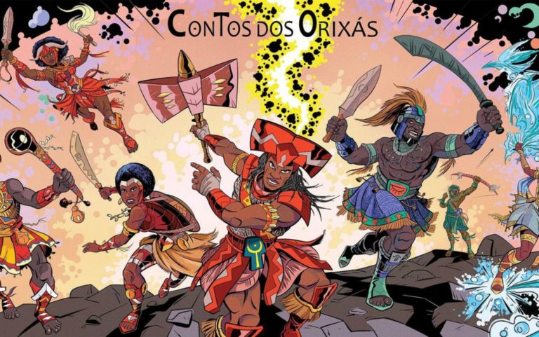 Livro Conto dos Orixás, do baiano Hugo Canuto, retrata divindades africanas como super-heróis