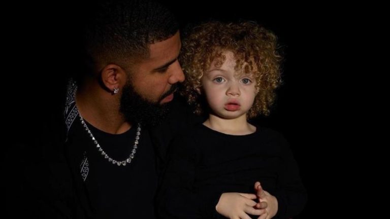 Drake publica fotos com o seu filho pela primeira vez