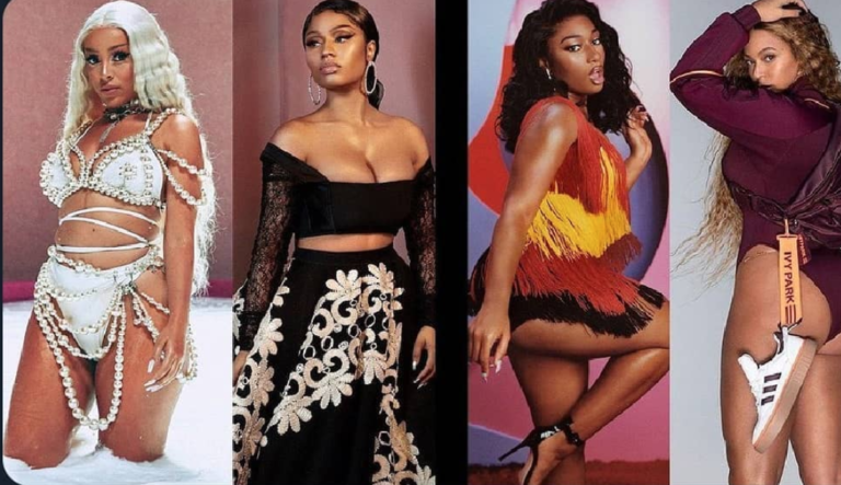 Negras e Rappers: Nicki Minaj, Doja Cat, Beyoncé e Meghan Thee Stalion no topo da Hot 100
