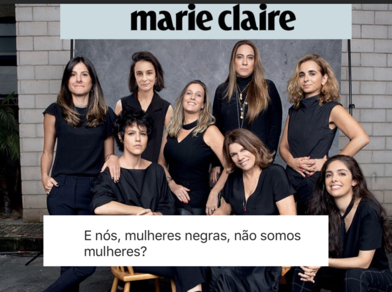 “Não sou uma mulher?”: Potências negras faz manifesto sobre capa da Marie Claire com diretoras brancas da Globo