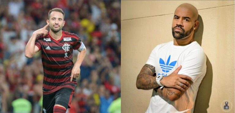 Jogador do Flamengo Everton Ribeiro, cede suas redes sociais para influenciador negro.