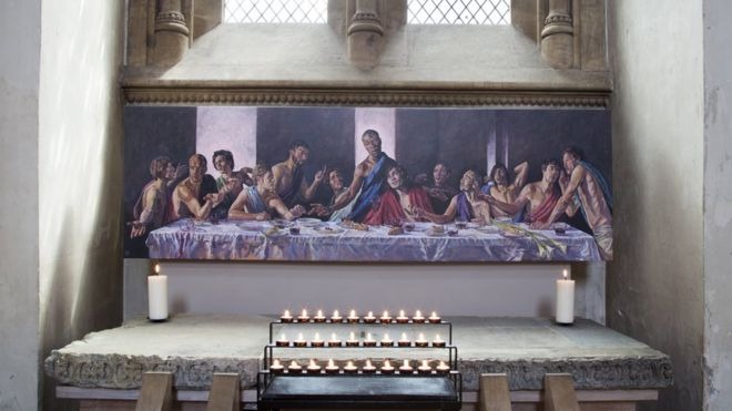 Jesus não era branco: Catedral do Reino Unido reabre com pintura de Jesus negro