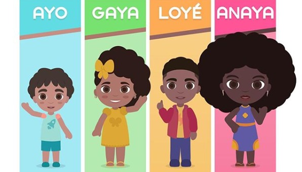 Somos os quatro: animação infantil formada por personagens negros já está no ar