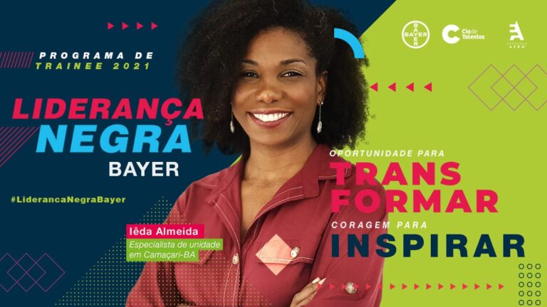 Bayer lança Programa de Trainee 2021 com foco em inclusão e desenvolvimento de profissionais negros Bayer lança Programa de Trainee 2021 com foco em inclusão e desenvolvimento de profissionais negros