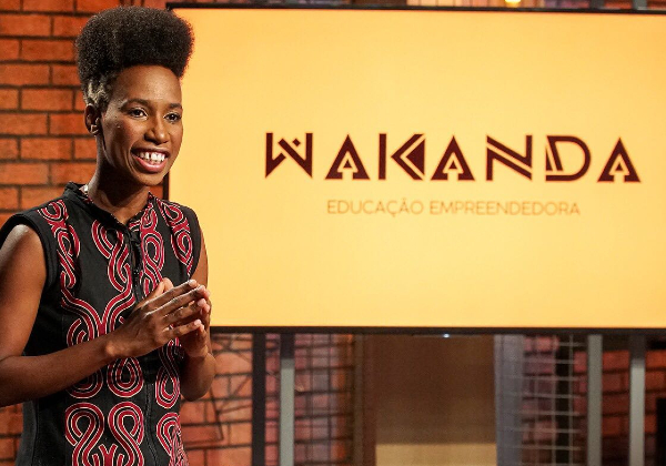 Karine Oliveira, CEO da Wakanda Educação Empreendedora, é participante da 5ª temporada do Shark Tank Brasil