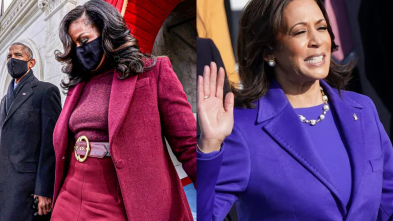 Michelle Obama e Kamala Harris usaram looks de estilistas negros para a posse