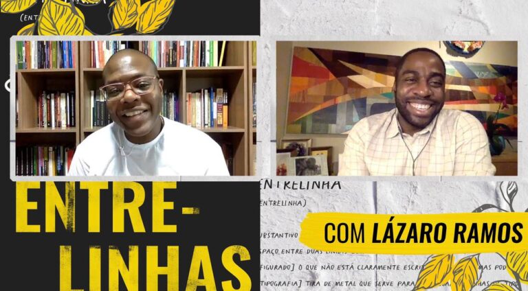 “Entrelinhas”: Silvio Almeida recebe Lázaro Ramos para um bate-papo virtual