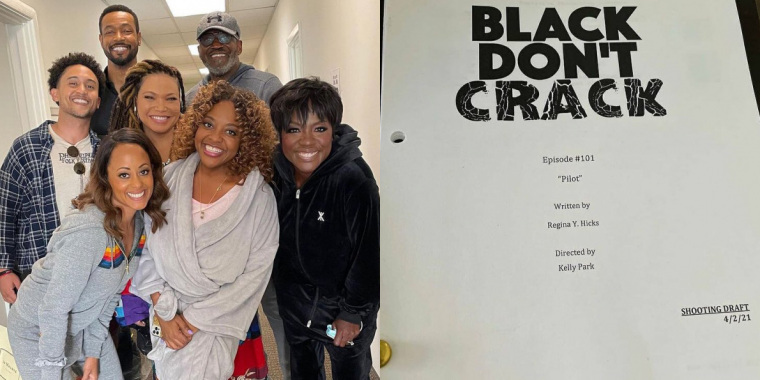 Com produção de Viola Davis, série de comédia “Black Don’t Crack” começa a ser gravada