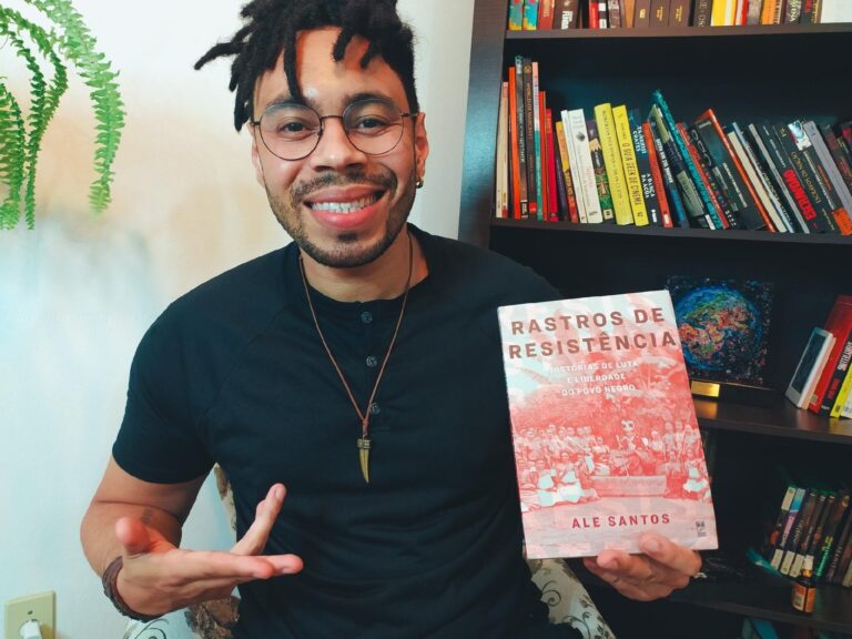 Livro “Rastros de Resistência”, do escritor Alê Santos, é adquirido pelo Governo de São Paulo