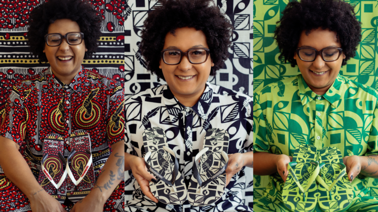 Isaac Silva lança coleção de inspiração afroindígena em collab com Havaianas