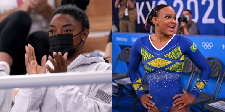 Simone Biles, Rebeca Andrade e sororidade negra nas olimpíadas