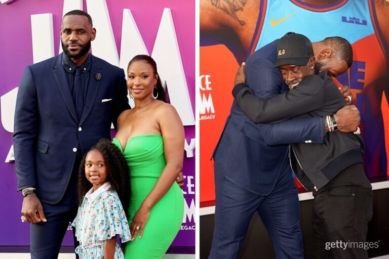 Acompanhado de esposa e filha, LeBron James vai a estreia de ‘Space Jam’ e fala sobre sua carreira nos Lakers