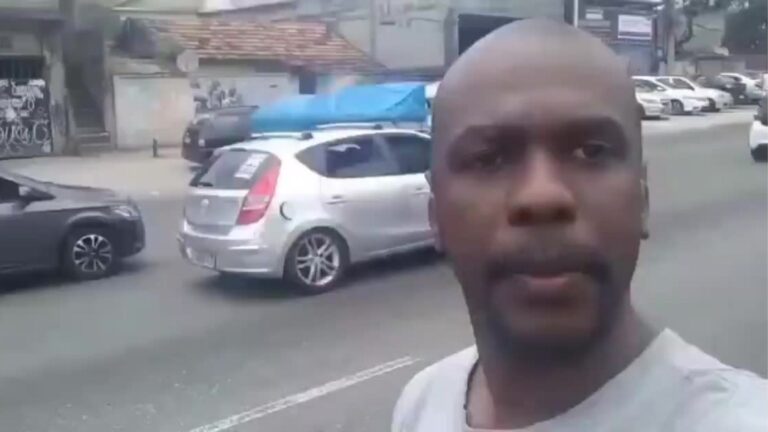 “Realizando um sonho”: homem viraliza ao narrar engarrafamento causado por ele na Avenida Brasil