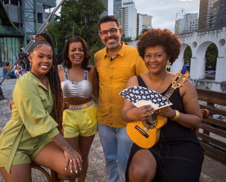 Programa ‘A Roda: Samba’ recebe Tati Quebra Barraco, Xande de Pilares, Dudu Nobre, Molejo, Nilze Carvalho e Marvvila