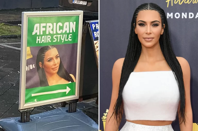 Imagem de Kim Kardashian usada para promover ‘estilo de cabelo africano’ viraliza nas redes sociais