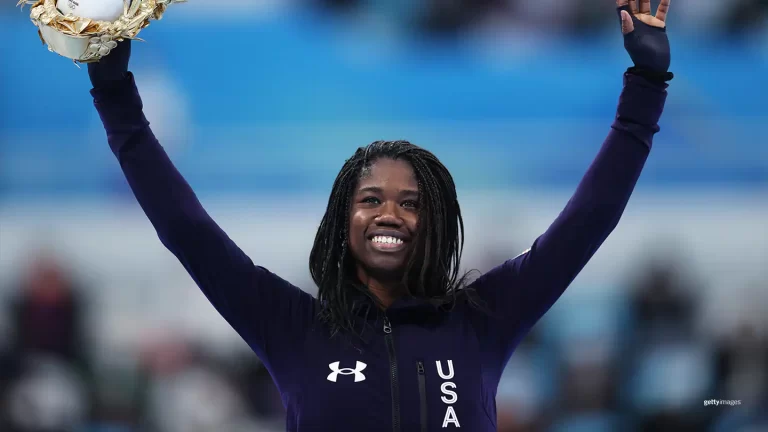 Erin Jackson: A primeira mulher negra a levar ouro na patinação de velocidade