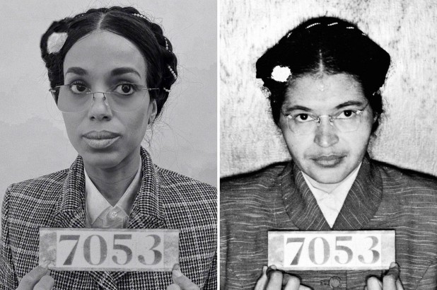 Kerry Washington recria foto histórica de Rosa Parks, em homenagem ao mês da História Negra, nos EUA