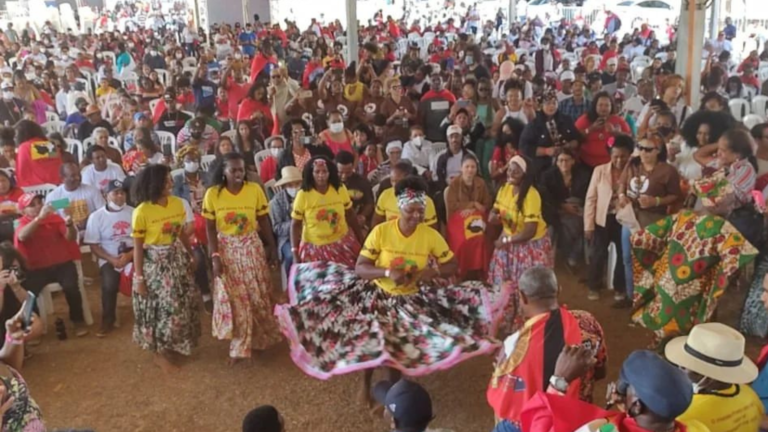 Ato Aquilombar reúne mais de 3 mil quilombolas em Brasília, em defesa aos territórios tradicionais