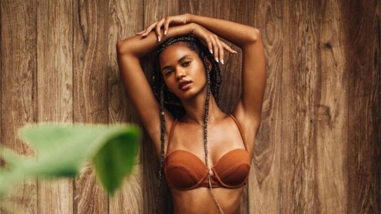 Modelo brasileira, Juliana Nalú, estrela nova campanha da Yeezy, marca de Kanye West