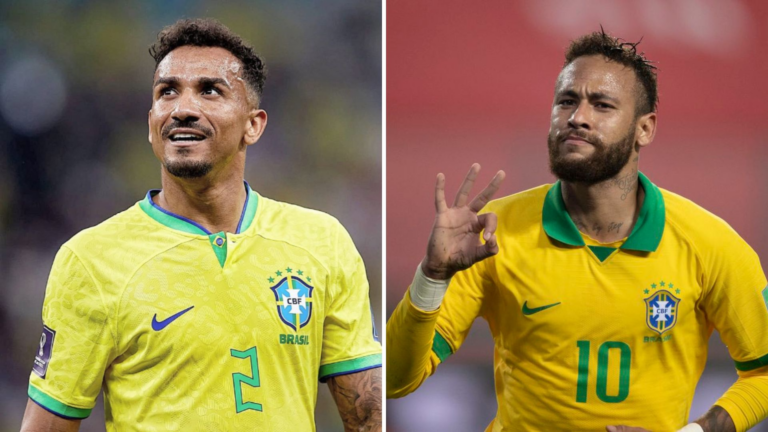 Após lesões, Neymar e Danilo voltam em jogo contra a Coreia do Sul na Copa do Mundo