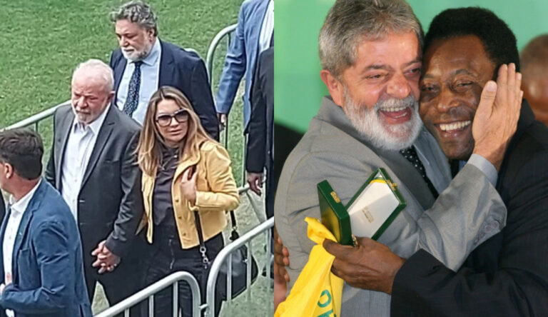 Despedida de Pelé: Lula chega à Vila Belmiro para o velório do “Rei do Futebol”