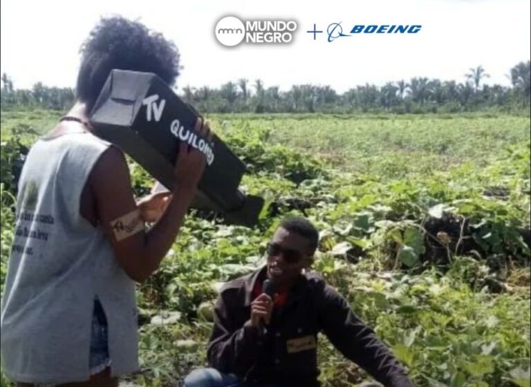 Com equipamentos improvisados, jovens quilombolas mantêm TV, podcast e programa de rádio