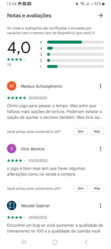 Google tira do ar jogo 'Simulador de Escravidão', que permitia