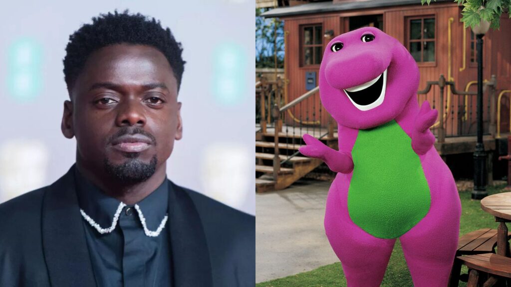 Barney, o dinossauro roxo cantante, dançante e da criançada, marcou mu