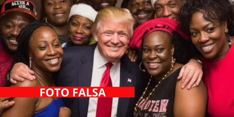 Apoiadores de Trump utilizam IA para fabricar imagens falsas e atrair eleitores negros