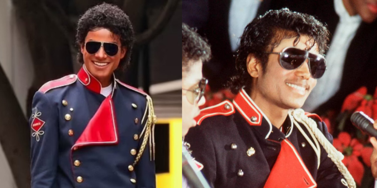 Jaafar Jackson é fotografado caracterizado de Michael Jackson durante gravações da cinebiografia do Rei do Pop