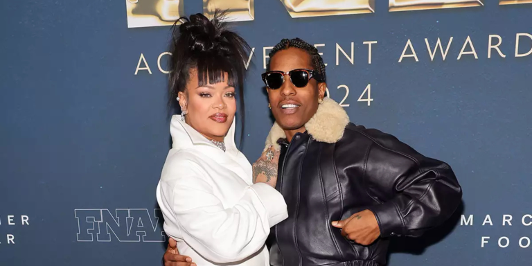 A$AP Rocky é homenageado no FNAA Awards e celebra com Rihanna em noite de glamour e sintonia