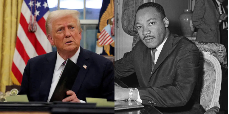 Trump assina ordem executiva que libera documentos sobre investigação da morte de Martin Luther King Jr.