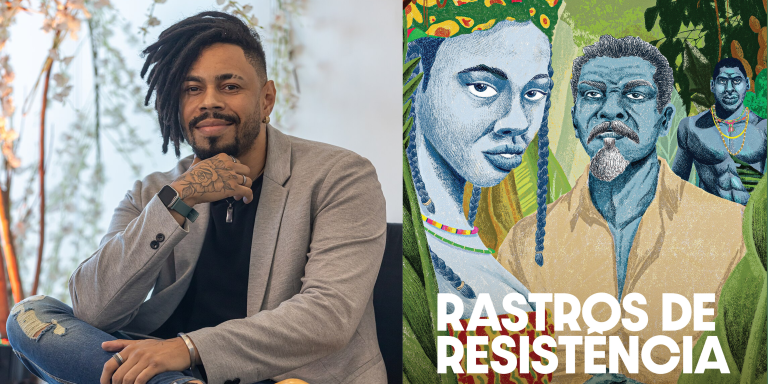 Finalista do Prêmio Jabuti, “Rastros de Resistência”, de Ale Santos, ganha nova edição revista e ampliada Finalista do Prêmio Jabuti, “Rastros de Resistência”, de Ale Santos, ganha nova edição revista e ampliada