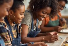 Brunch e marcenaria: experiência criada por mulheres negras une gastronomia afetiva e artesanato em madeira