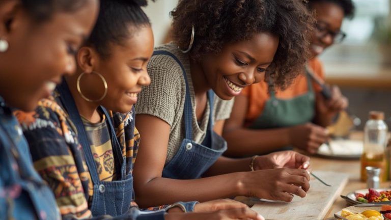 Brunch e marcenaria: experiência criada por mulheres negras une gastronomia afetiva e artesanato em madeira