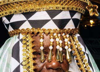 Império Serrano apresenta a fantasia “Conceição Yalodê”, parte do enredo que homenageia Conceição Evaristo