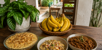 Torta, ceviche e carne de casca: a versatilidade das receitas para o uso sem desperdícios da banana