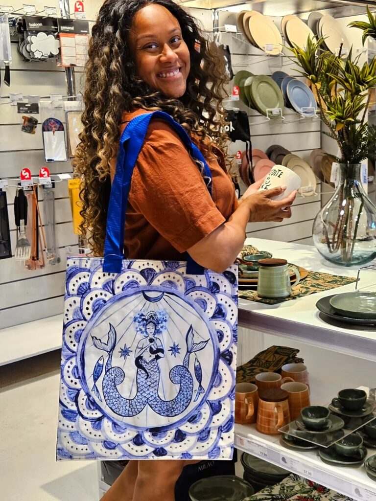 Artista visual Íldima Lima lança coleção com a Tok&Stok e resgata o azul como herança africana