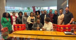 Equipe da Cufa e iFood reunida.