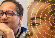 ‘Somos Sol Vivo’: Aza Njeri lança livro com proposta de nova ética baseada em filosofias africanas Aza Njeri e a capa do seu livro Somos Sol Vivo.