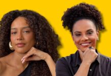 PowerList Mundo Negro 2026: Taís Araujo e Flávia Oliveira integram o júri técnico da 5ª edição; veja lista completa Taís Araujo e Flávia Oliveira posando para fotos com a mão sobre o rosto.