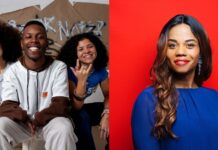 ‘Noiz por Noiz’: nova série dirigida por Luh Maza retrata o SLAM e a luta da juventude periférica Elenco de Noiz Por Noiz e a diretora Luh Maza