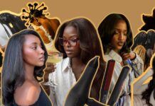 Por que as mulheres negras estão voltando a alisar os cabelos? Liberdade de escolha ou retrocesso estético? Mulheres negras com diferentes texturas de cabelo e itens de alisamento
