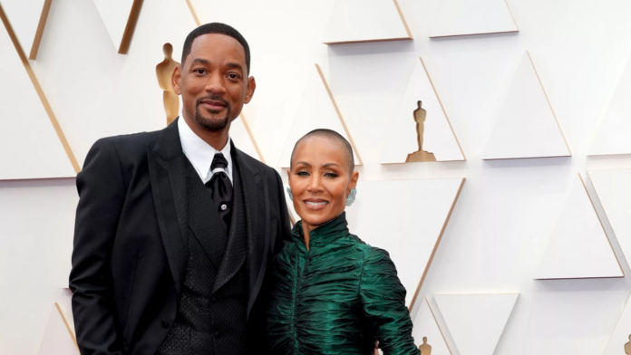 Will Smith e Jada Pinkett Smith durante aparição pública no Oscar