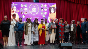 Marina Silva e lideranças no evento Mulheres Pretas no Poder em SP