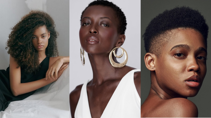 Iasmin Reis, Amira Pinheiro e Monique Lemos, modelos negras nordestinas