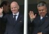 FBI investiga Federação Argentina de Futebol por suspeita de fraudes milionárias nos EUA Presidente da Fifa e presidente da Afa juntos.